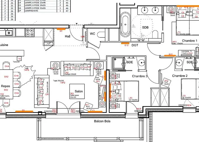 Moderne 4p A 1550, Avec Wifi Et Parking - Fr-1-562-19 * 谷雪维尔